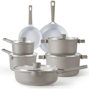 Ceramic Cookware Set 12 Piece,